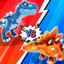 Color Dinosaur Collect Battle