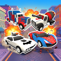 Superhero Car Upgrade Battle