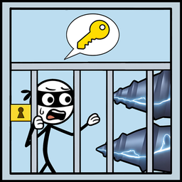 Stickman Long Hand Puzzle Game