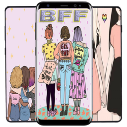 Girl BFF Wallpaper