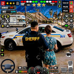 US Police Car Driving 3D