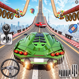 Mega Ramp Car Stunts Racing