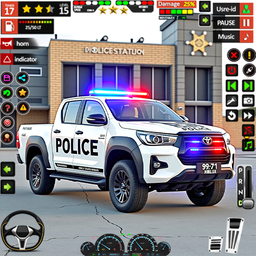 Police Game Simulator: Cop Car