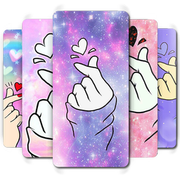 Finger Heart Wallpaper