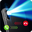 Flashlight on Call & Sms App