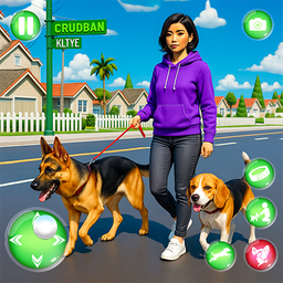 Virtual Dog Sim: Pet Dog Games