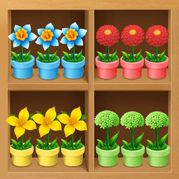 Flower Sort: Bloom Puzzle Game