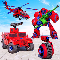 Multi Robot Game Car Transform