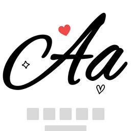Fonts Keyboard Fonts Theme
