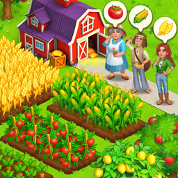 Farm Town: Merge Cozy Village