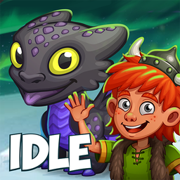 Idle Dragon Empire: tap vikings, train dragons