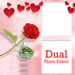 Dual Photo Editor : No crop Sq