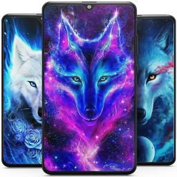 Galaxy Wolf Wallpaper