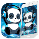 Music Tech Panda Launcher Theme Live HD Wallpapers