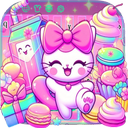 Kawaii Milk Keyboard–Fonts Art