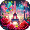 Paris Eiffel Tower keyboard
