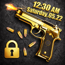 Gun Shooting Lock Screen