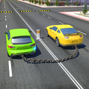 Chained Car Stunt Racing 3D