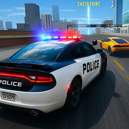 Police Car Chase - Car Game
