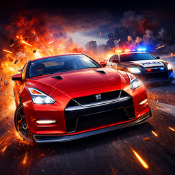 Police Car Chase - Car Game
