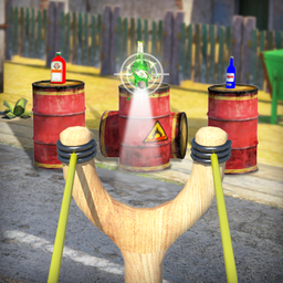 Slingshot: Bottle Shooting