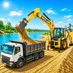 City Excavator JCB Games