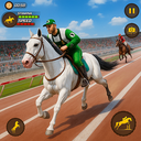 Horse Racing Games 2020: Derby Riding Race 3d