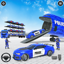 Police Car transporter Game 3D