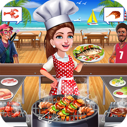 Chef Beach Bbq Cooking Game