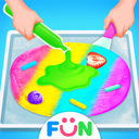 Rainbow Ice Cream Roll Maker – Fun Games for Girls