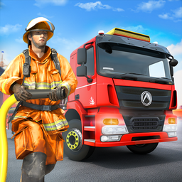 Firefighter Truck Driving Game