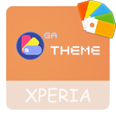 Theme XPERIA ON™ | Be Orange - 🎨Design For SONY