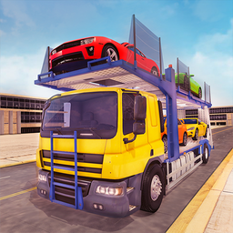 US Car Transporter Trailer Truck Simulator Games