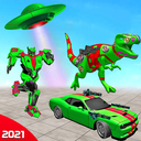 Flying Dino Robot Games
