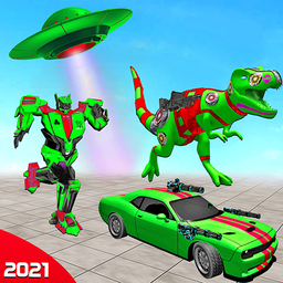 Flying Dino Robot Games