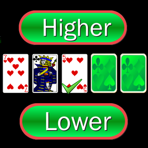بازی Higher or Lower card game دانلود بازار