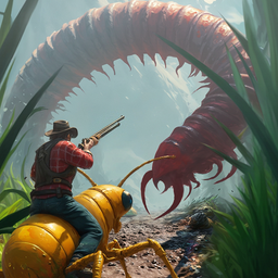 Scolopendra: Shoot a Centipede