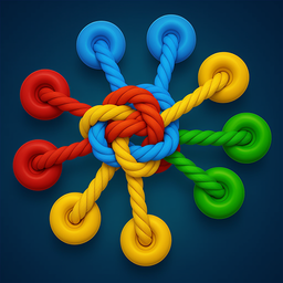 Rope Puzzle: Twisted Master