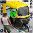 Auto Game: Rickshaw Driving 3D