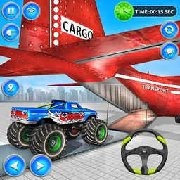 Monster Truck Transport Plane