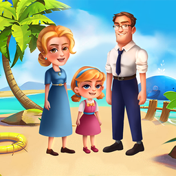 Home Island Pin: Family Puzzle