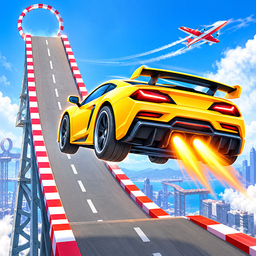 Mega Ramp Car Stunts Racing