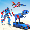 Mega Robot Dinosaur Hunt: Multi Robot Car Games