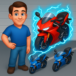 Merge Bike Idle Games