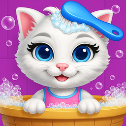 Kitty Cat Daycare Salon Games