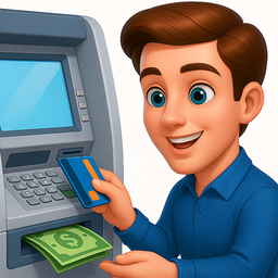 Bank Manager ATM Cashier Games
