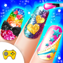 Christmas Nail Art Salon Games