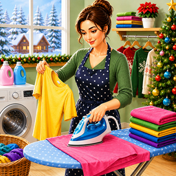 Christmas House Cleaning Game
