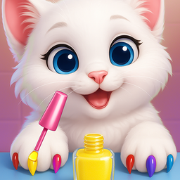 Kitty Nail Salon Daycare Cute