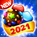 Sweet Candy Mania - Free Match 3 Puzzle Game